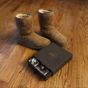 UGG Classic Short Chestnut Boots